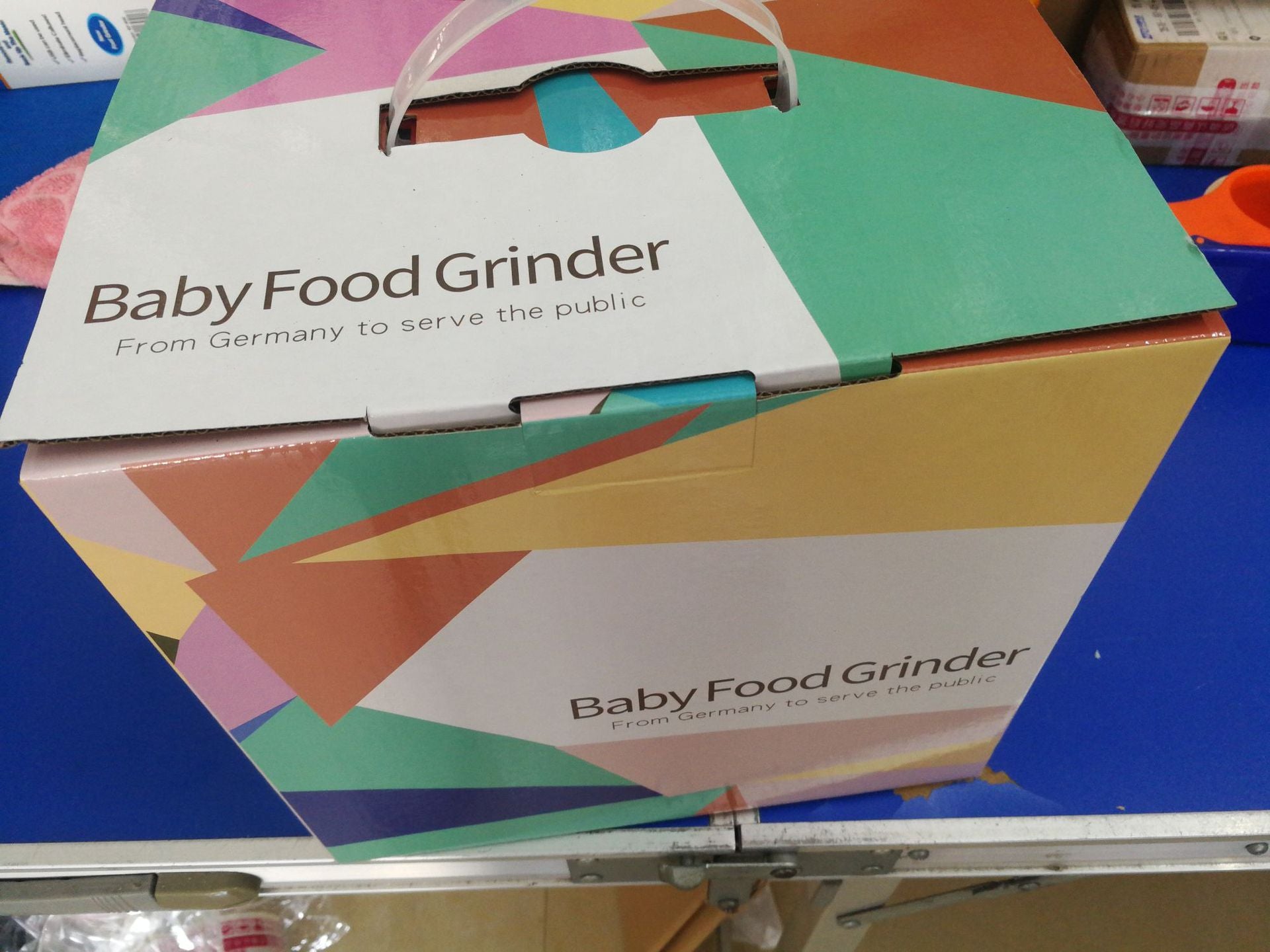 מעבד מזון לתינוקות - אידוי + טחינה